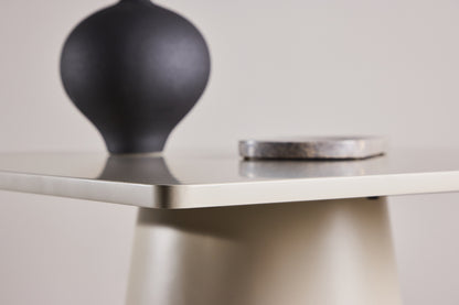 Rektangulært spisebord 80 x 80 Beige