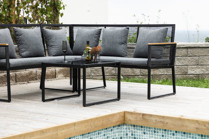 Dallas Hjørnegrupper Sort Sort