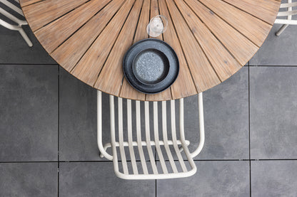 Rundt spisebord 140 Brun