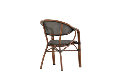 Vila Café Stol 2-pak Sort