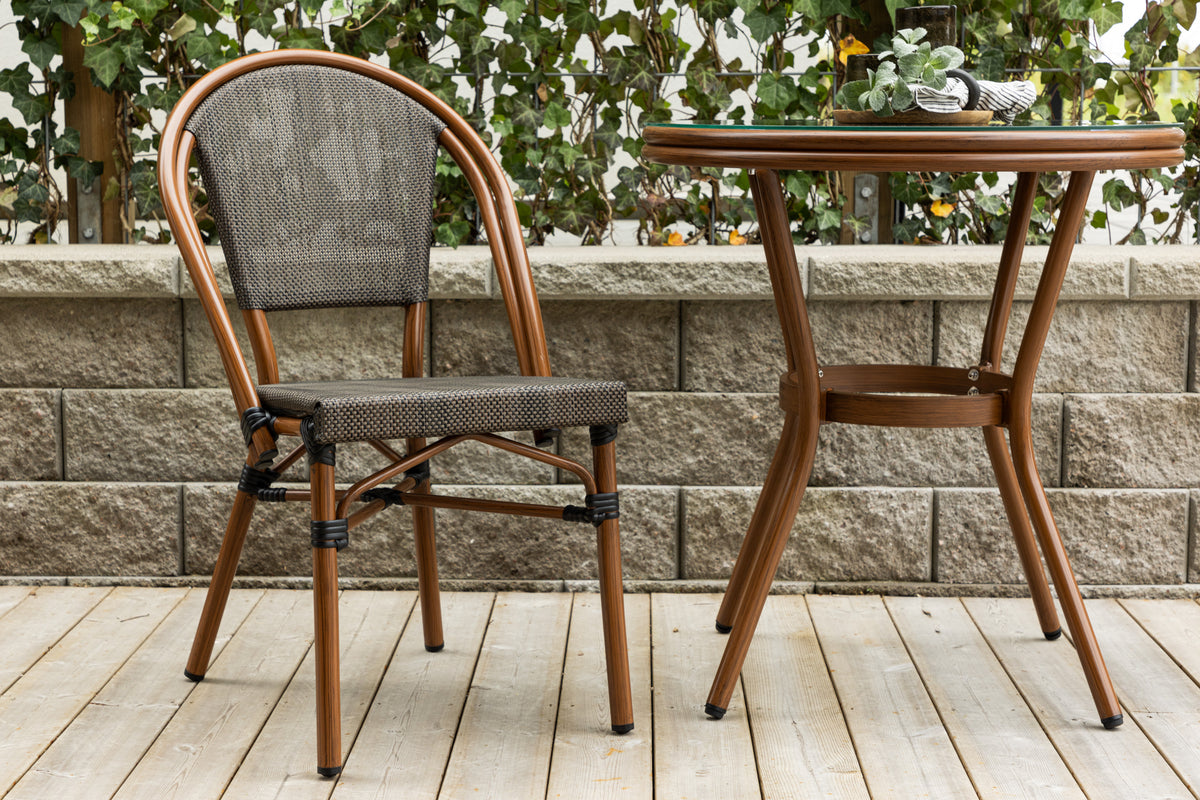 Caféstol 2-pak Sort