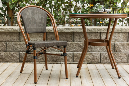 Caféstol 2-pak Sort