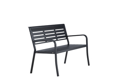 Bænkesofa 60 x 84 x 125 Sort