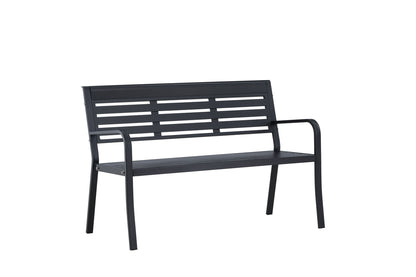 Bænkesofa 60 x 84 x 125 Sort