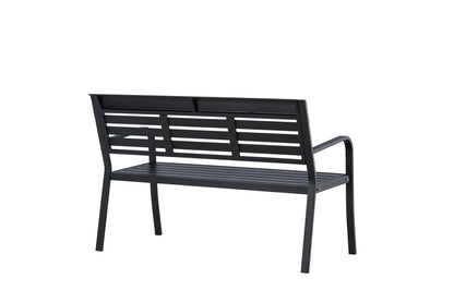 Bænkesofa 60 x 84 x 125 Sort