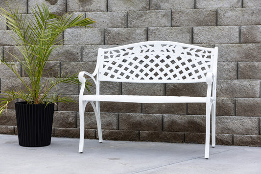 Bænk Sofa 60 x 87 x 100 Hvid