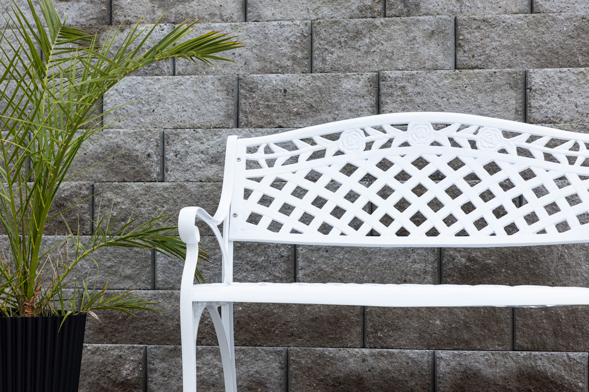 Bænk Sofa 60 x 87 x 100 Hvid