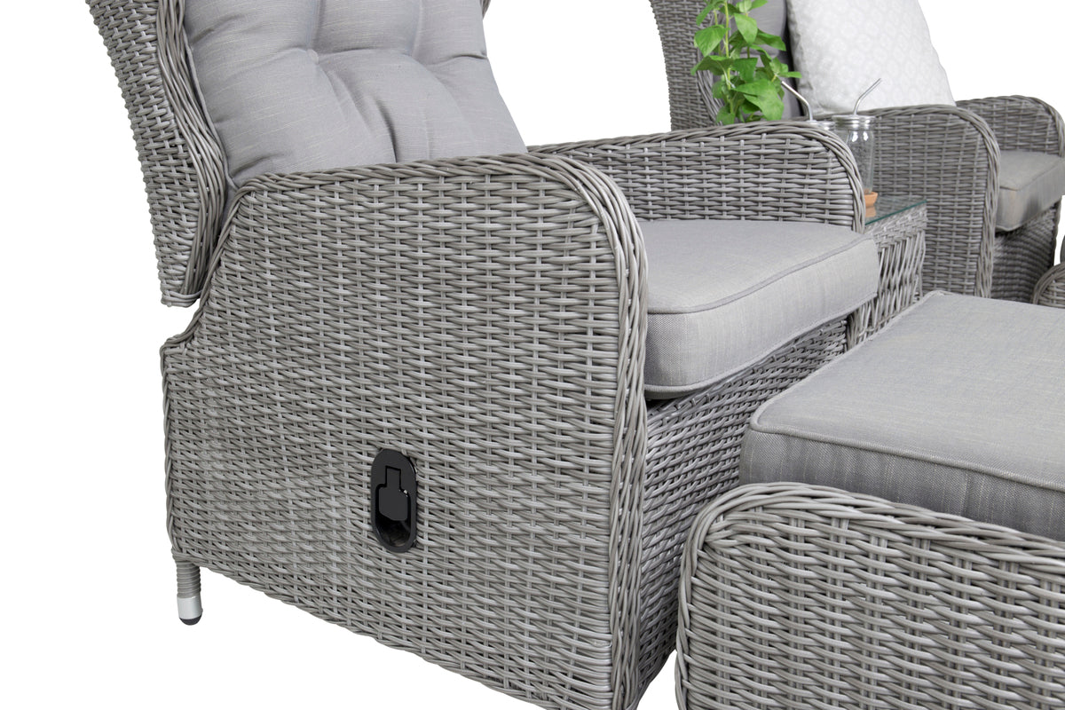 Washington Loungesæt Grå