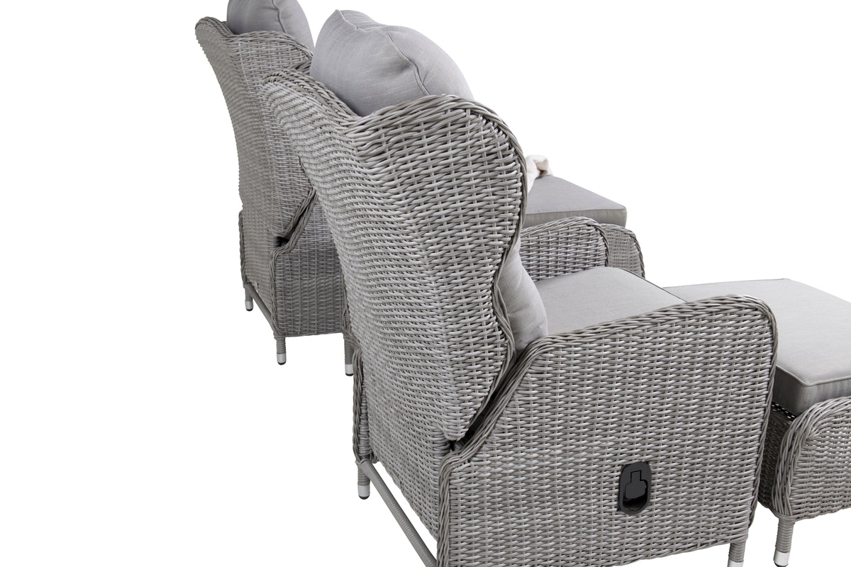 Washington Loungesæt Grå