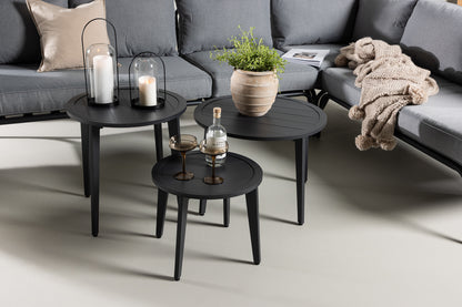 Roxo Hjørnegrupper Sort Sort