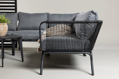 Roxo Hjørnegrupper Sort Sort