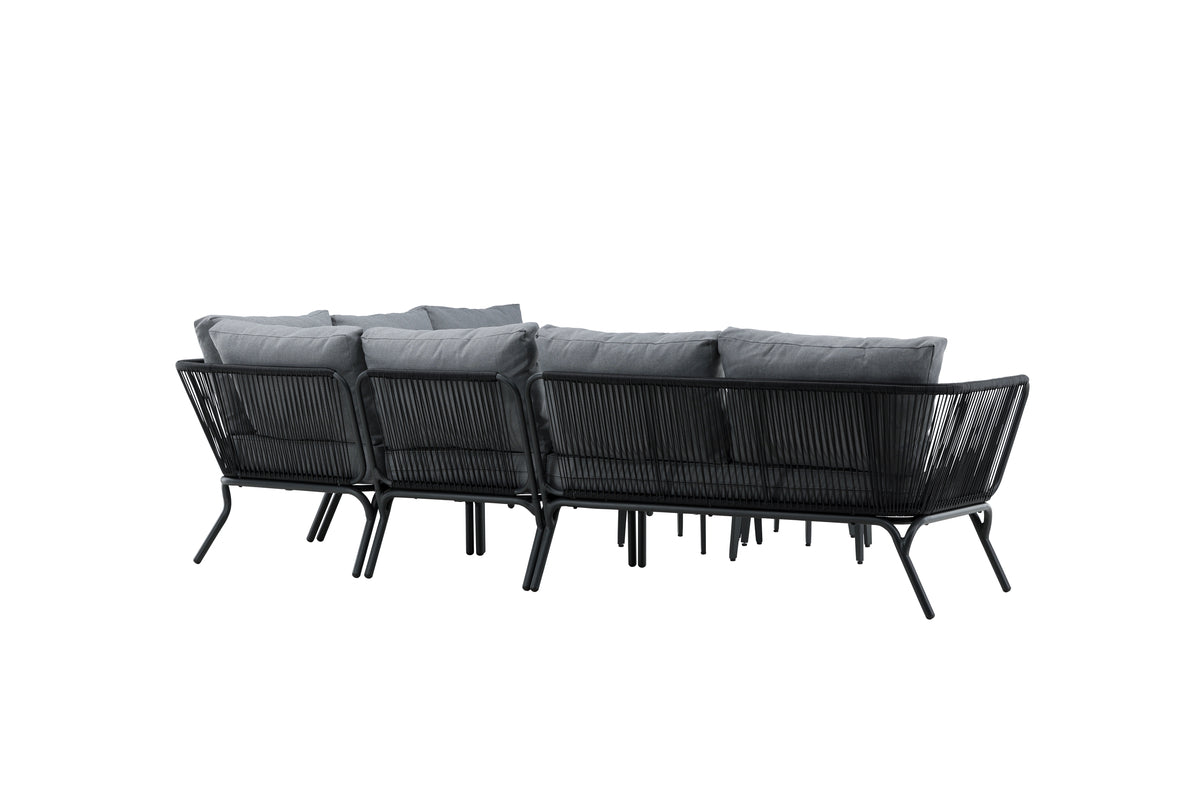 Roxo Hjørnegrupper Sort Sort