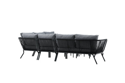 Roxo Hjørnegrupper Sort Sort