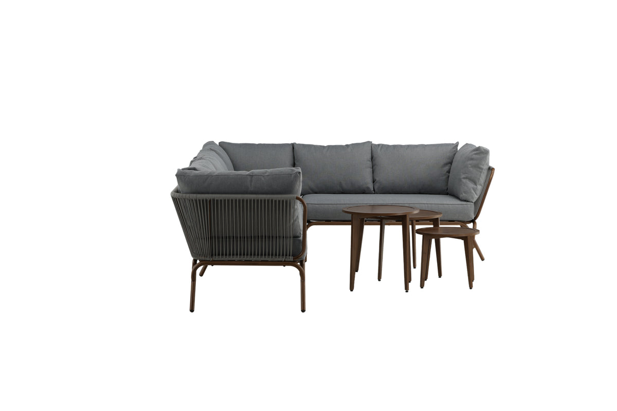 Roxo Hjørnegrupper Brun Grå