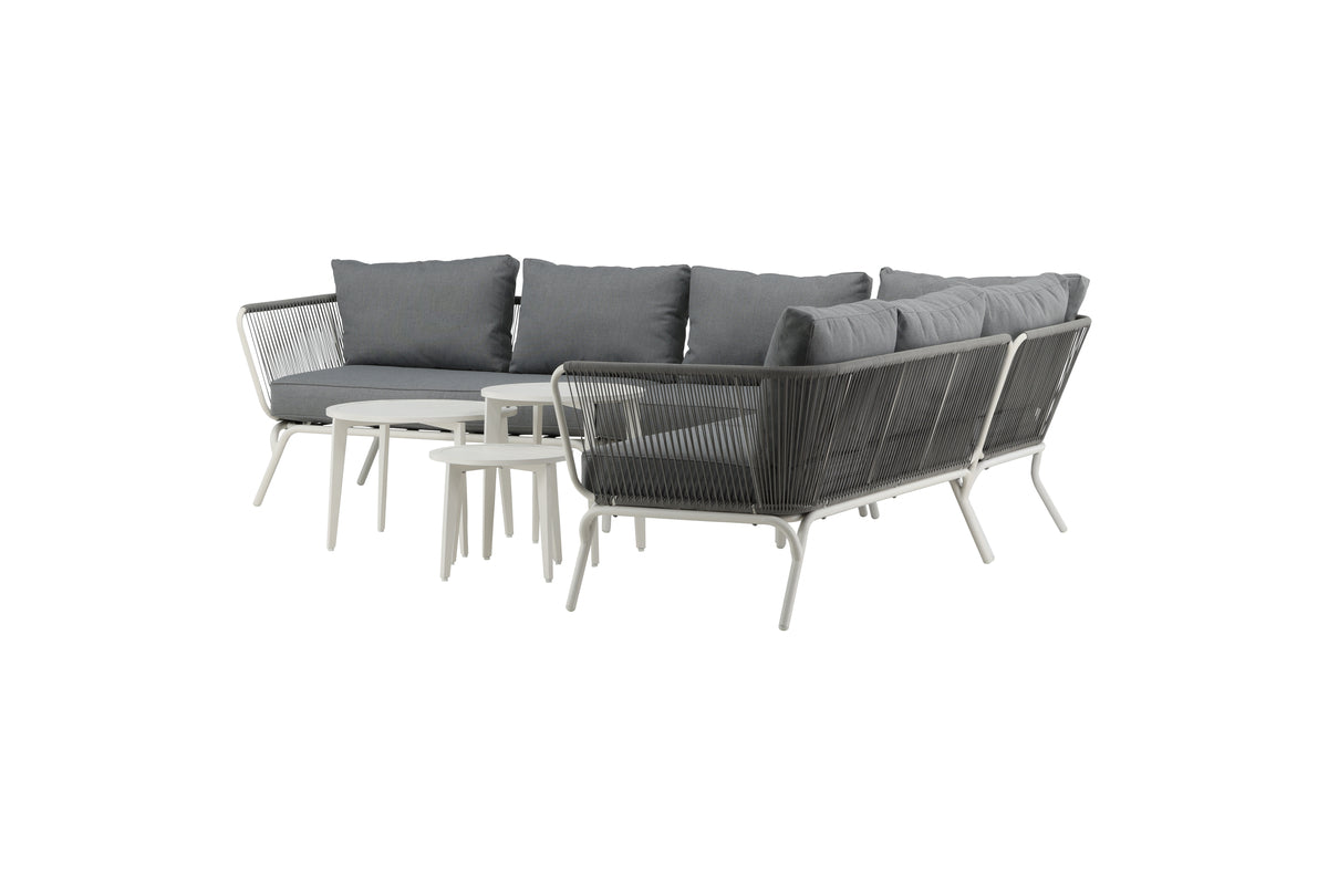 Roxo Hjørnegrupper Hvid Grå