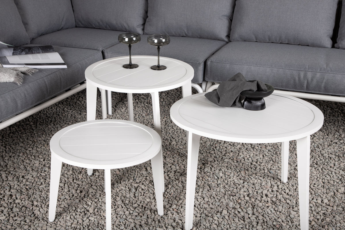 Roxo Hjørnegrupper Hvid Grå