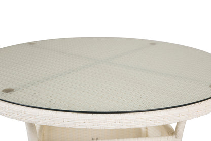 Rundt spisebord 90 Hvid