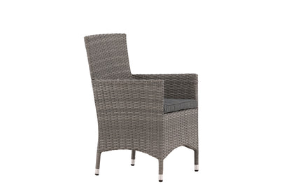 Spisebordsstol 2-pak Grå