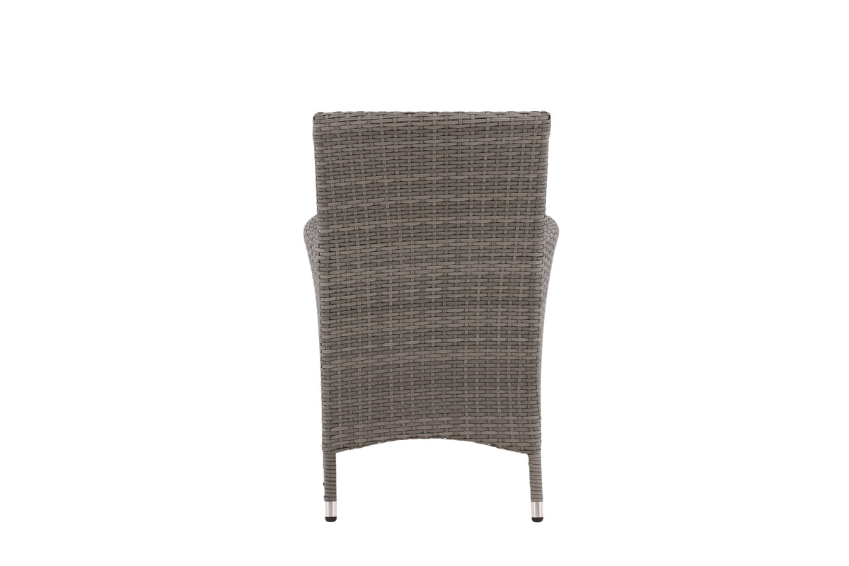 Spisebordsstol 2-pak Grå