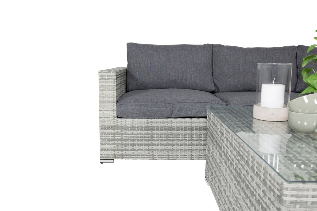 Hjørnesofa sæt Grå Grå