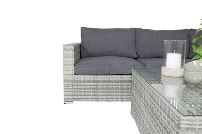 Hjørnesofa sæt Grå Grå