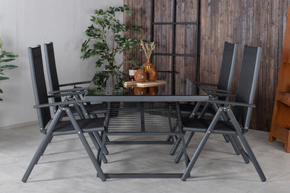 Positionsstol 2-pak Sort