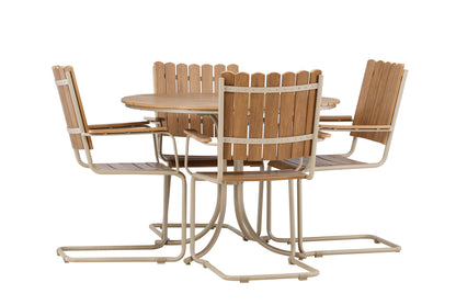 Holmsund Spisesæt Beige