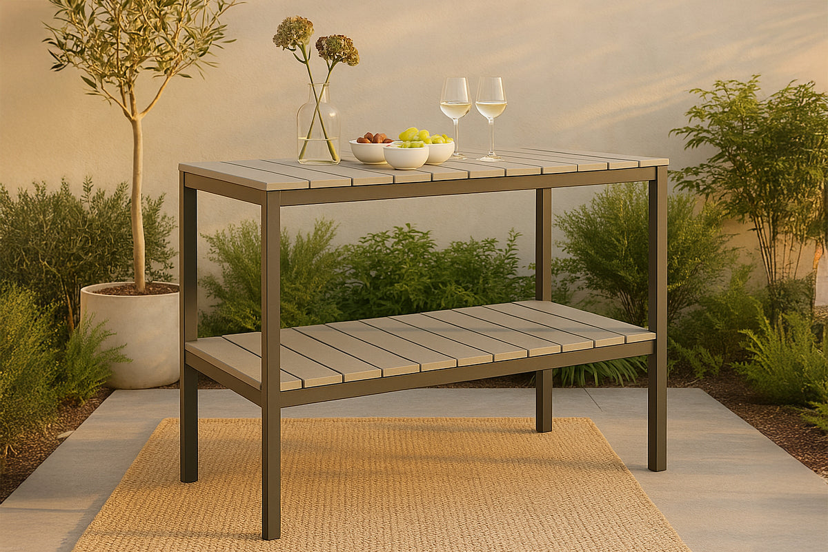 Parma Sidebord 125 x 55 Grå