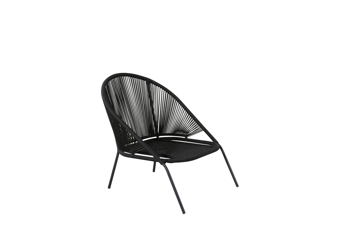 Lænestol Sort