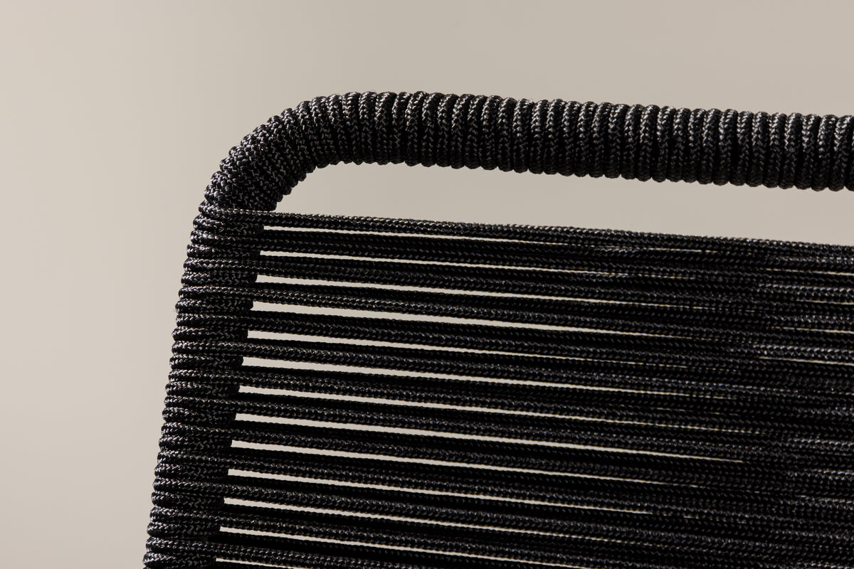 Spisebordsstol 2-pak Sort