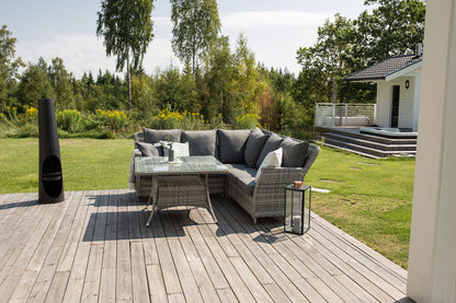 Vikelund Hjørnegrupper Grå Grå