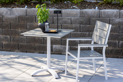 Colorado Cafébord 70 x 70 Grå