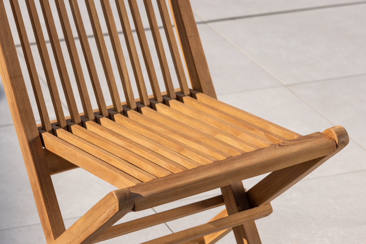 Spisebordsstol 2-pak Natur