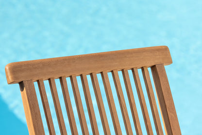 Spisebordsstol 2-pak Natur