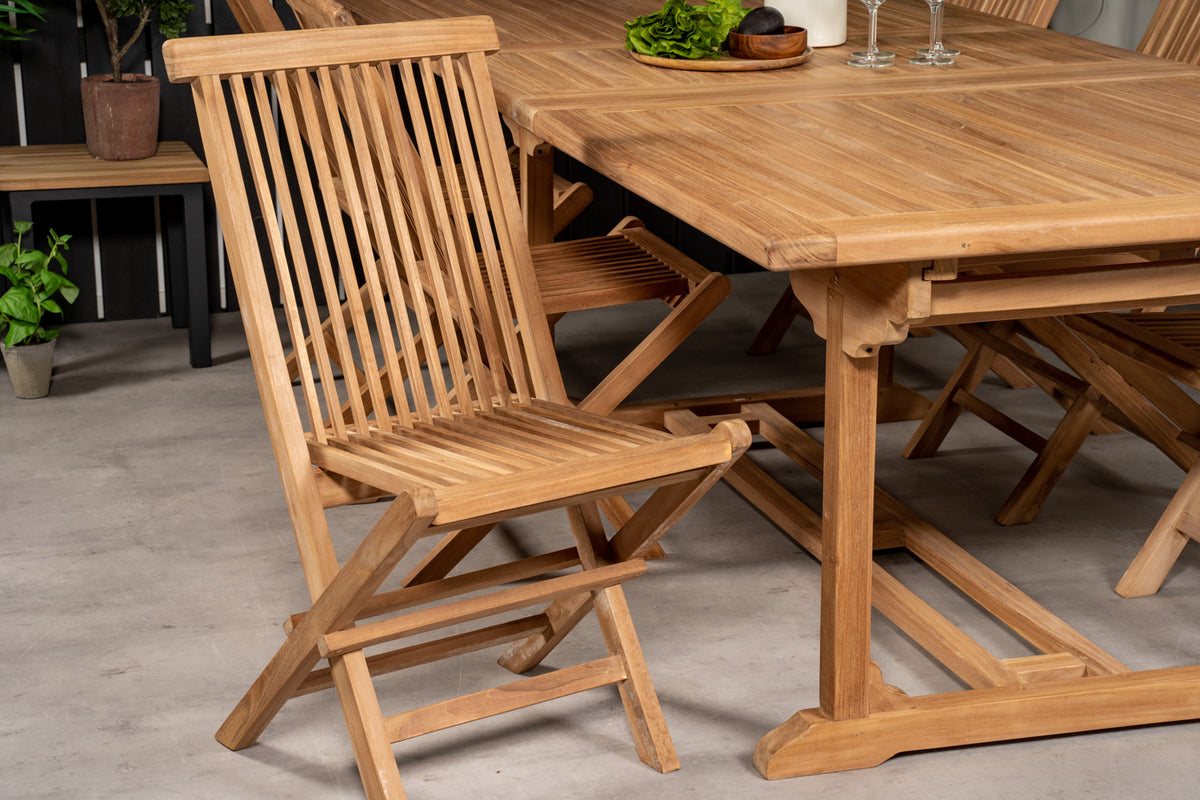 Kenya Spisebordsstole 2-pak Natur