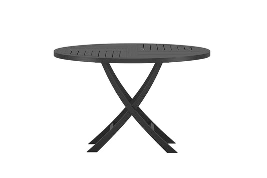 Rundt spisebord 120 Sort