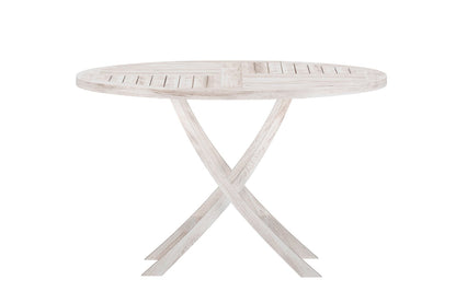 Rundt spisebord 120 Whitewash