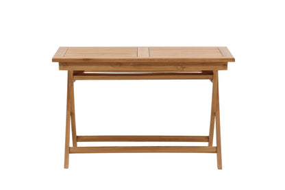 Rektangulært spisebord 120 x 70 Natur