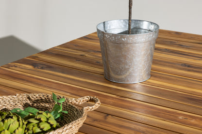 Rektangulært spisebord 200 x 100 Natur