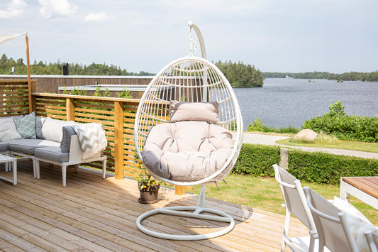 Hængekøjestol Hvid