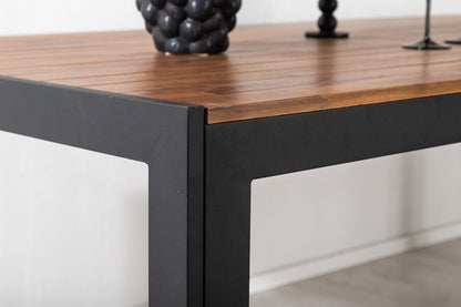 Rektangulært spisebord 205 x 90 Natur