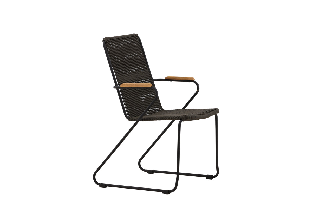 Bois Spisebordsstole 2-pak Mørkegrå