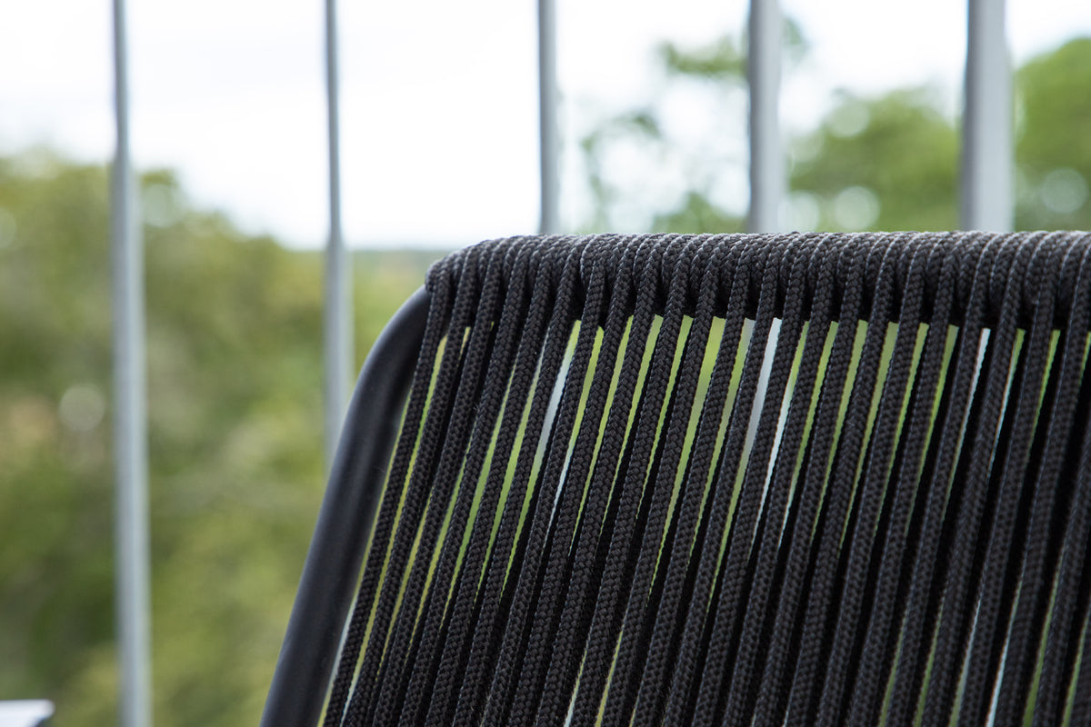 Spisebordsstol 2-pak Sort