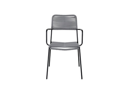 Spisebordsstol 2-pak Grå