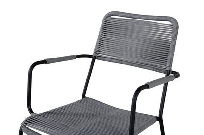 Spisebordsstol 2-pak Grå