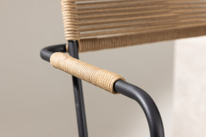 Lindos Spisebordsstole 2-pak Brun