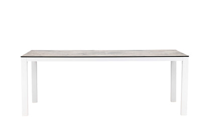 Rektangulært spisebord 205 x 100 Grå