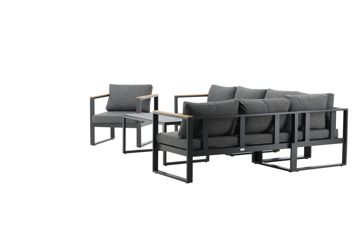 Texas Hjørnegrupper Sort Grå