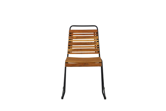 Spisebordsstol 2-pak Natur