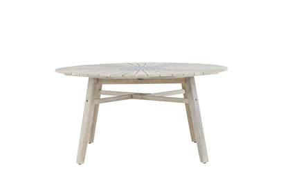 Rives Runde Spiseborde ⌀150 Hvidpudset